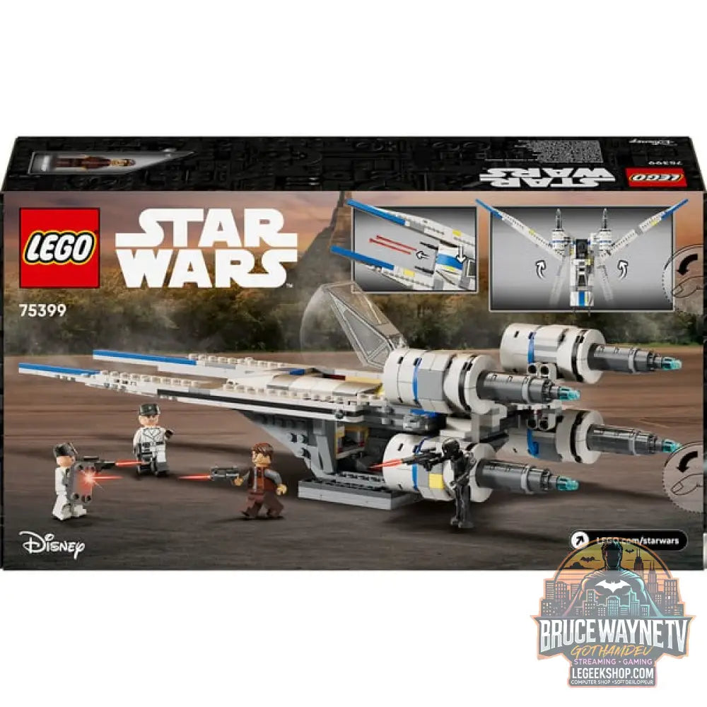 LEGO 75399 Star Wars Rebel U-Wing Starfighter, jeu de construction - LEGO - vue 11
