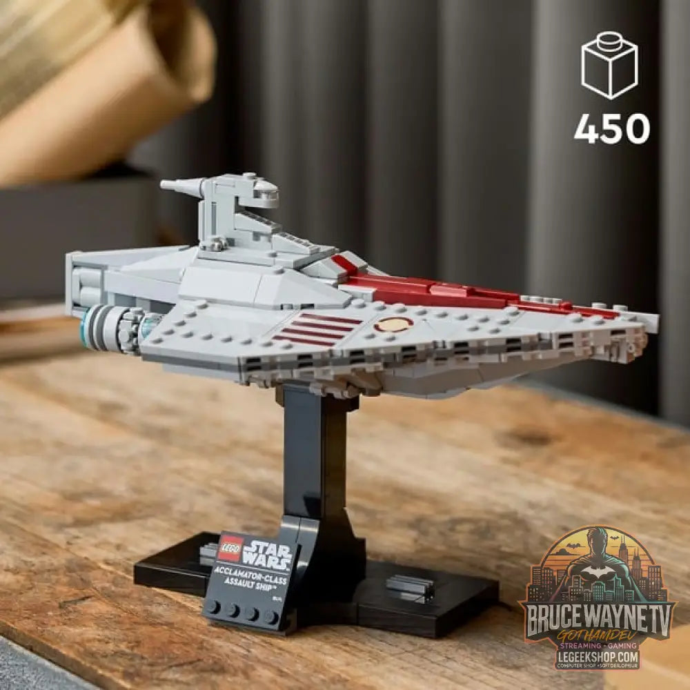 LEGO 75404 Star Wars Assault Ship der Acclamator-Klasse, jeu de construction - LEGO - vue 3