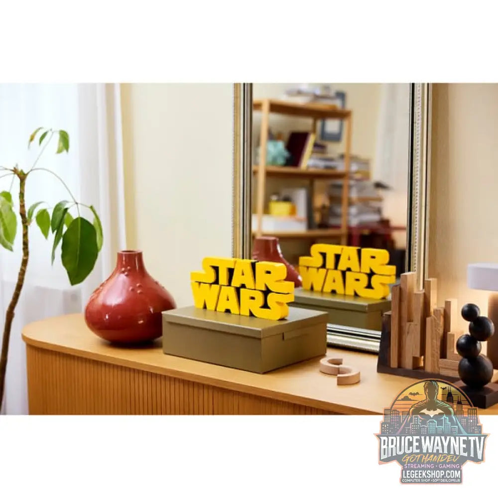 LEGO 75407 Star Wars Logo aus LEGO Steinen, jeu de construction - LEGO - vue 5