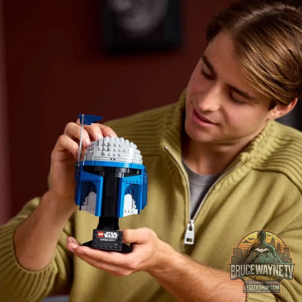 LEGO 75408 Star Wars Jango Fett Helm, jeu de construction - LEGO - vue 4