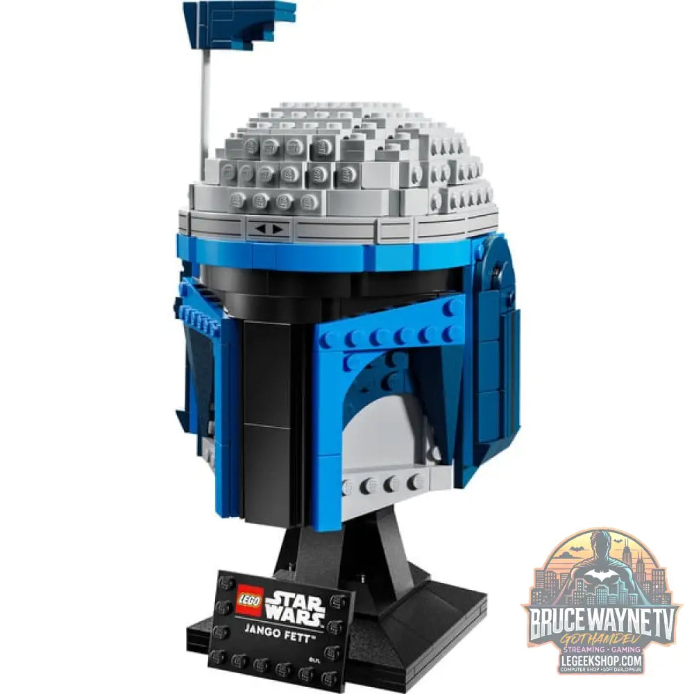 LEGO 75408 Star Wars Jango Fett Helm, jeu de construction - LEGO - vue 2