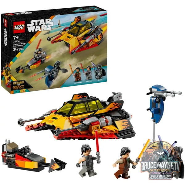 LEGO 75414 Star Wars The Force Burner Snowspeeder, jeu de construction - LEGO