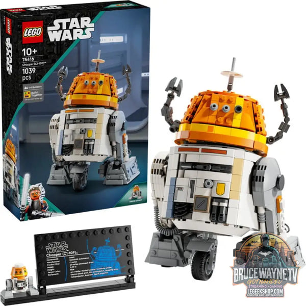 LEGO 75416 Star Wars Astromech-Droide Chopper (C1-10P), jeu de construction - LEGO