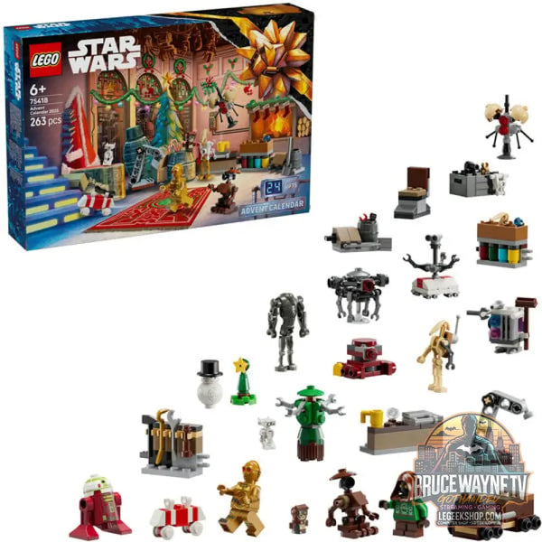 LEGO 75418 Star Wars Adventskalender 2025, jeu de construction - LEGO