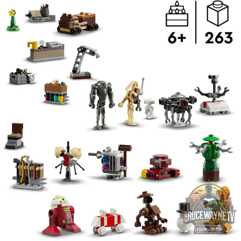 LEGO 75418 Star Wars Adventskalender 2025, jeu de construction - LEGO - vue 3