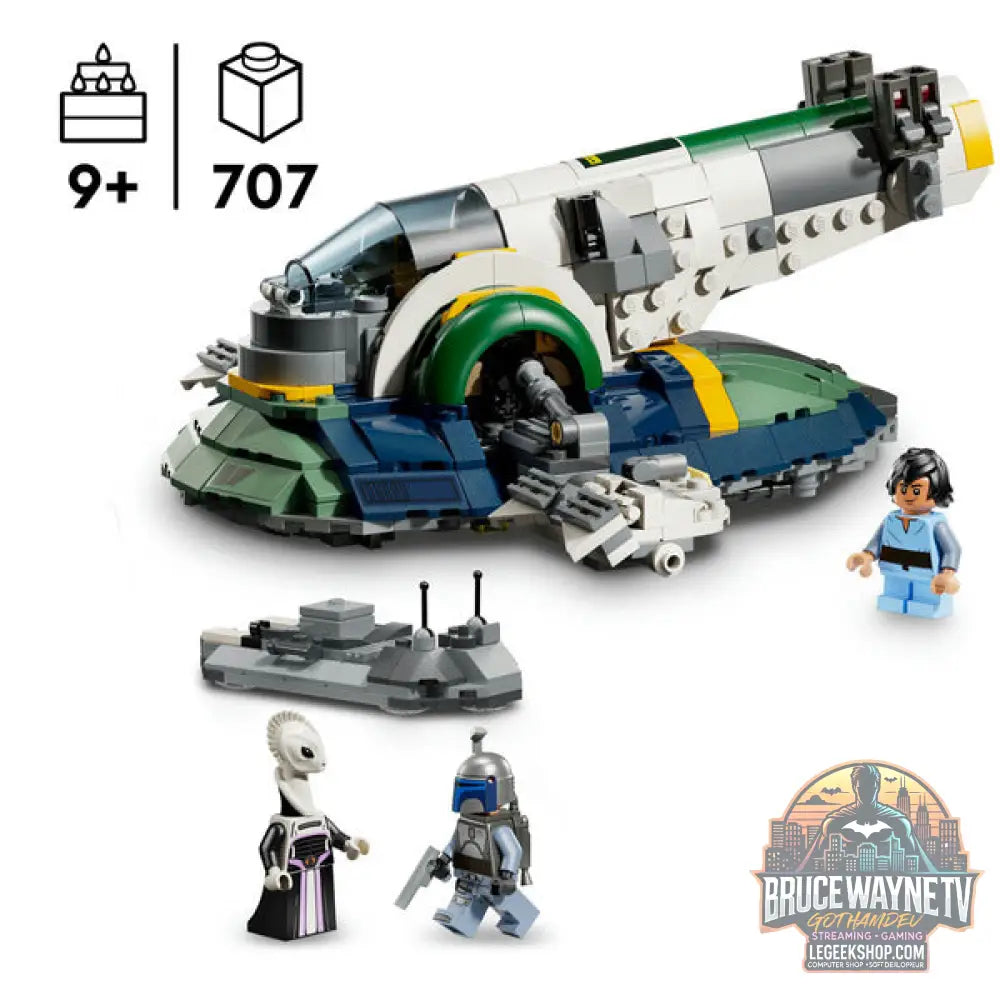 LEGO 75433 Star Wars Jango Fetts Sternenschiff, jeu de construction - LEGO - vue 3