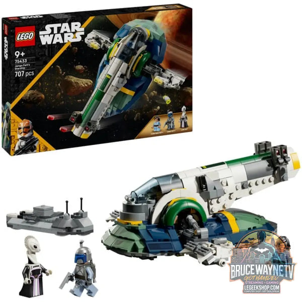 LEGO 75433 Star Wars Jango Fetts Sternenschiff, jeu de construction - LEGO