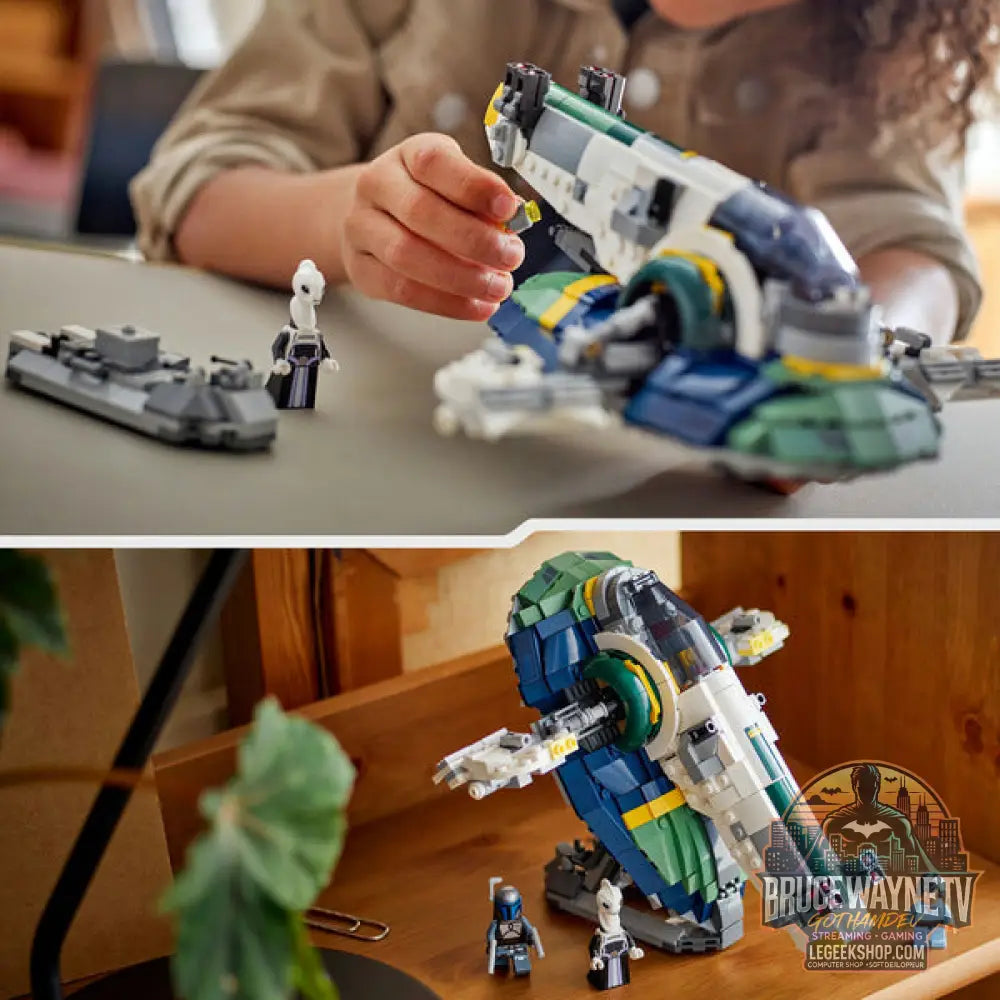 LEGO 75433 Star Wars Jango Fetts Sternenschiff, jeu de construction - LEGO - vue 6