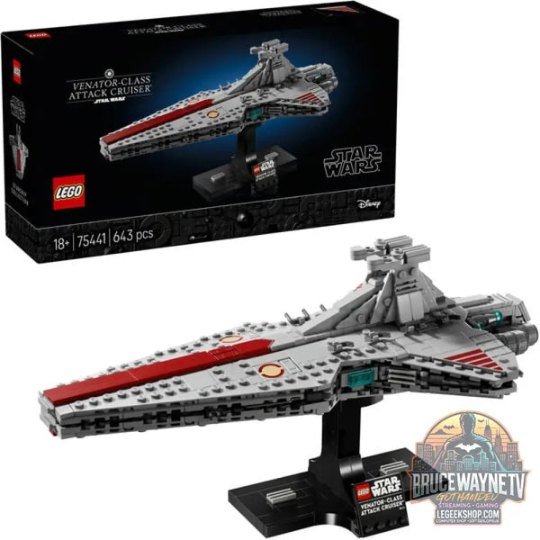 LEGO 75441 Star Wars Angriffskreuzer der Venator-Klasse, jeu de construction - LEGO