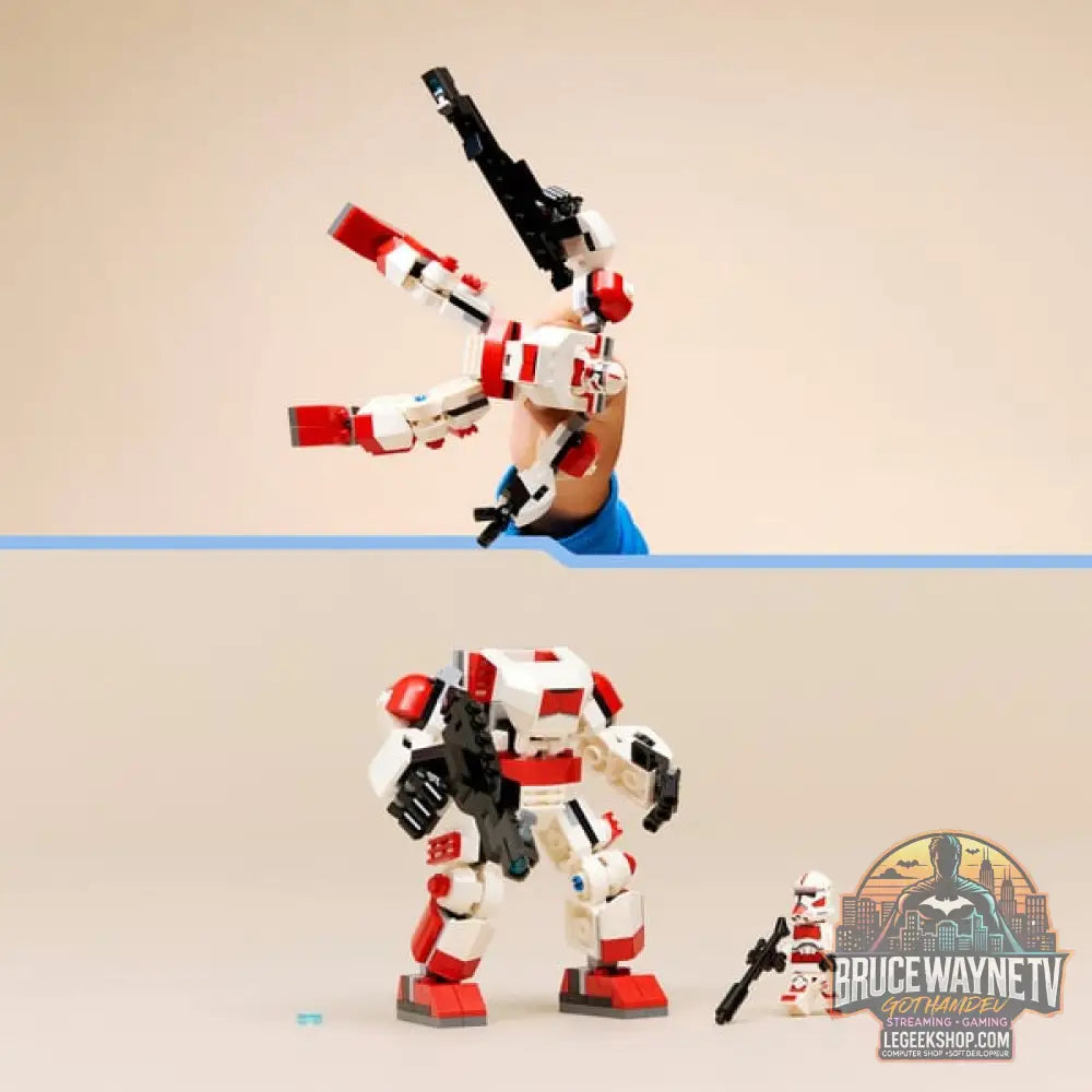 LEGO 75448 Star Wars Klon-Schocktruppen Mech, jeu de construction - LEGO - vue 6