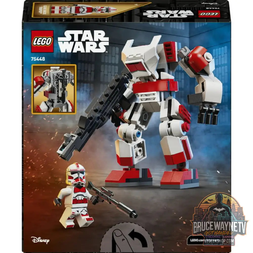 LEGO 75448 Star Wars Klon-Schocktruppen Mech, jeu de construction - LEGO - vue 7