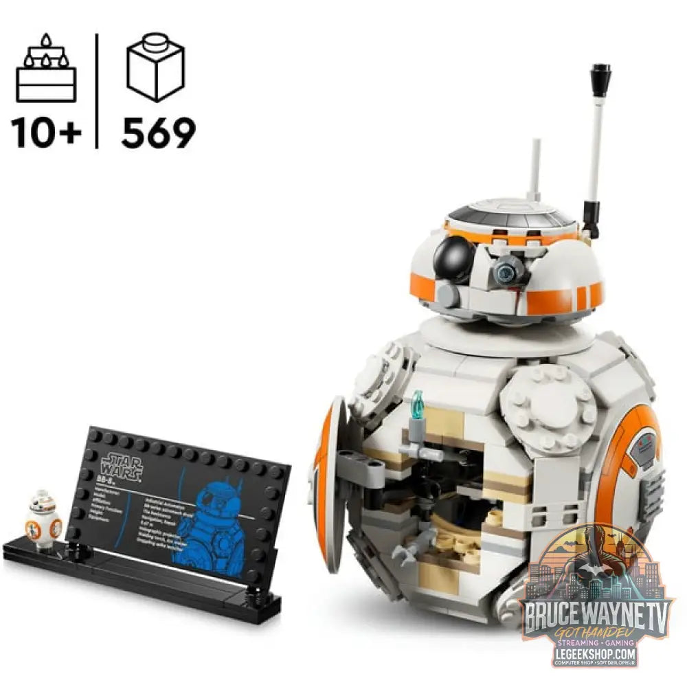 LEGO 75452 Star Wars Der Astromech-Droide BB-8, jeu de construction - LEGO - vue 3