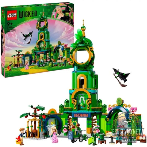 LEGO 75684 Wicked Willkommen in Emerald City, jeu de construction - LEGO