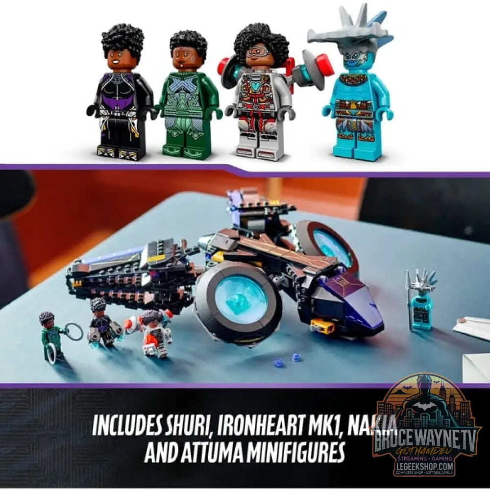 LEGO 76211 Marvel Super Heroes Shuris Sonnenvogel, jeu de construction - LEGO - vue 9