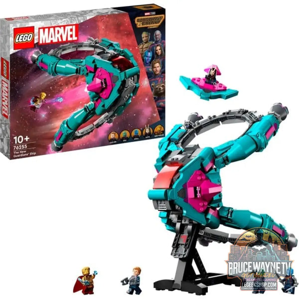 LEGO 76255 Marvel Das neue Schiff der Guardians, jeu de construction - LEGO