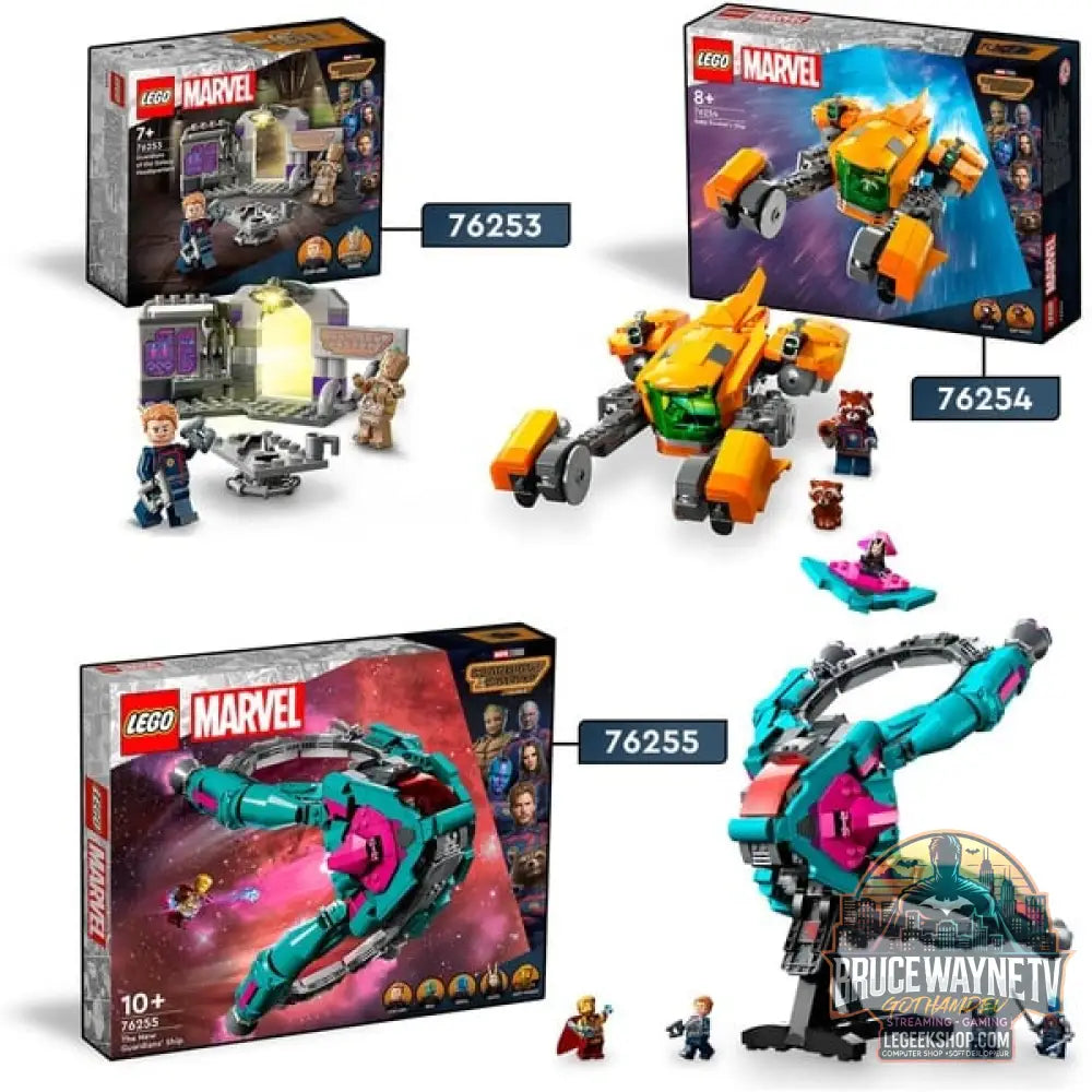 LEGO 76255 Marvel Das neue Schiff der Guardians, jeu de construction - LEGO - vue 7