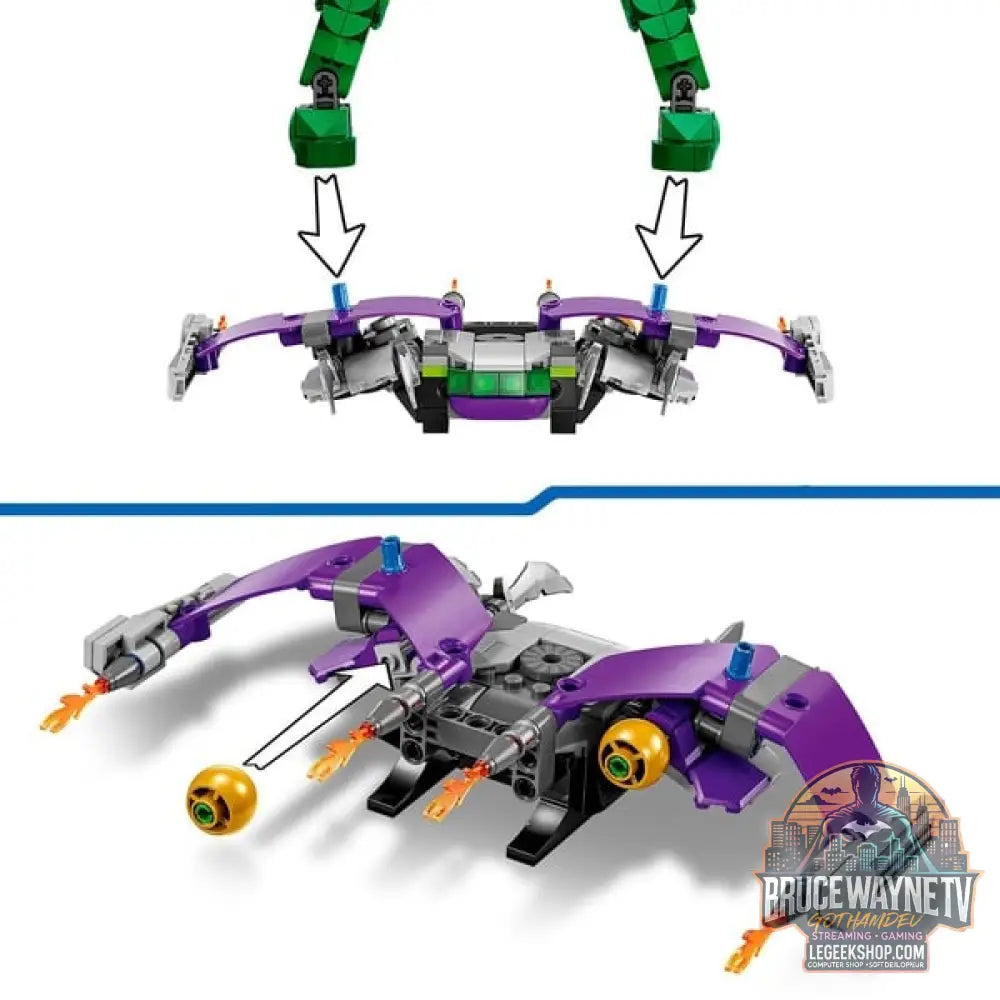 LEGO 76284 Marvel Green Goblin Baufigur, jeu de construction - LEGO - vue 5