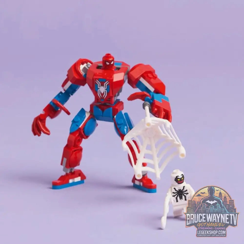 LEGO 76308 Marvel Super Heroes Spider-Man Mech vs. Anti-Venom, jeu de construction - LEGO - vue 6
