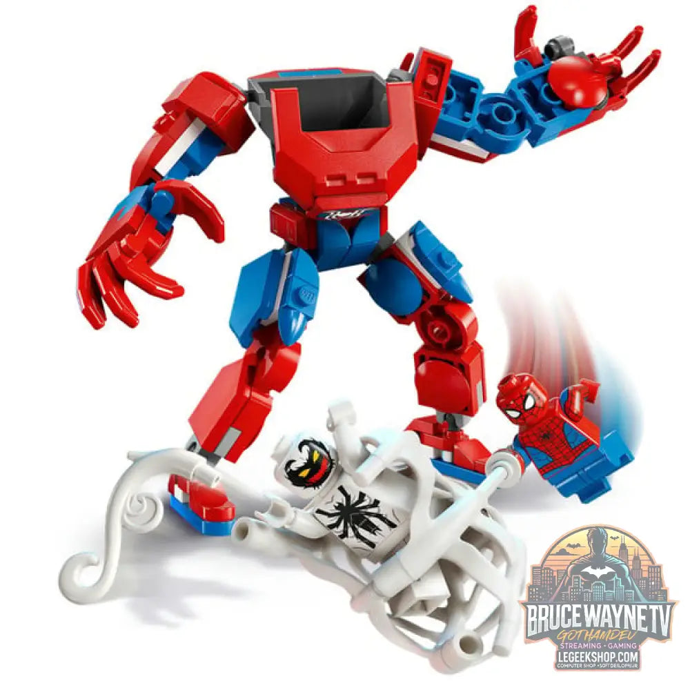 LEGO 76308 Marvel Super Heroes Spider-Man Mech vs. Anti-Venom, jeu de construction - LEGO - vue 4