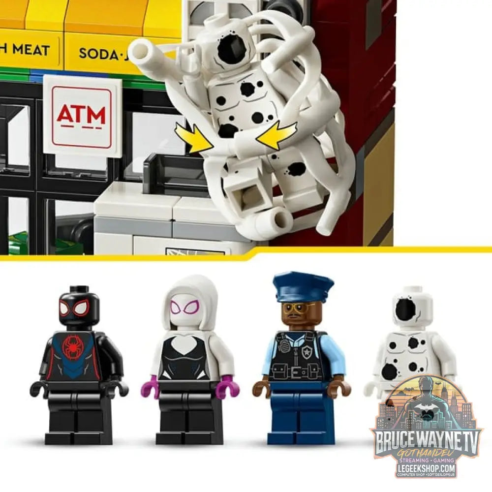 LEGO 76311 Marvel Super Heroes Spider-Verse: Miles Morales vs Spot, jeu de construction - LEGO - vue 5