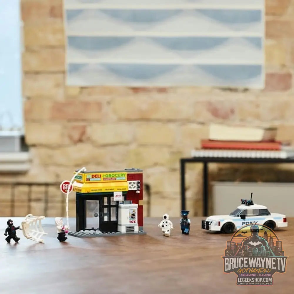 LEGO 76311 Marvel Super Heroes Spider-Verse: Miles Morales vs Spot, jeu de construction - LEGO - vue 6