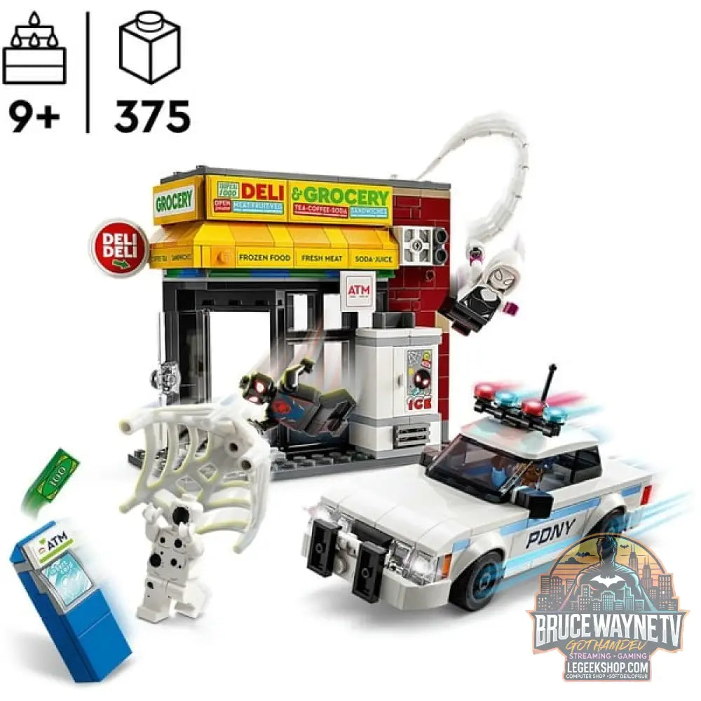LEGO 76311 Marvel Super Heroes Spider-Verse: Miles Morales vs Spot, jeu de construction - LEGO - vue 3