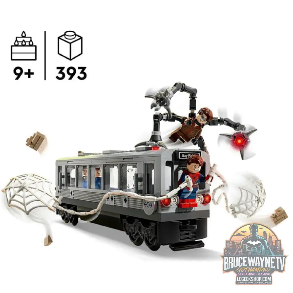 LEGO 76321 Marvel Super Heroes Spider-Man vs. Doc Ock: Showdown in der U-Bahn, jeu de construction - LEGO - vue 3