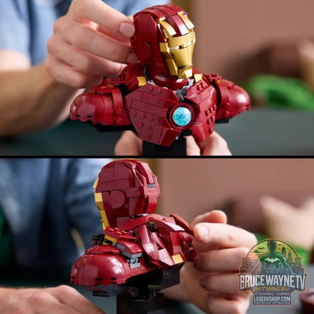 LEGO 76327 Marvel Super Heroes Iron Man MK4, jeu de construction - LEGO - vue 5