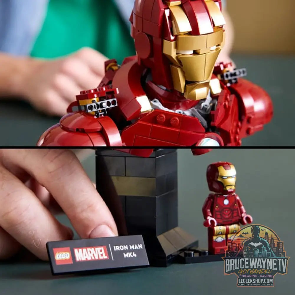LEGO 76327 Marvel Super Heroes Iron Man MK4, jeu de construction - LEGO - vue 6