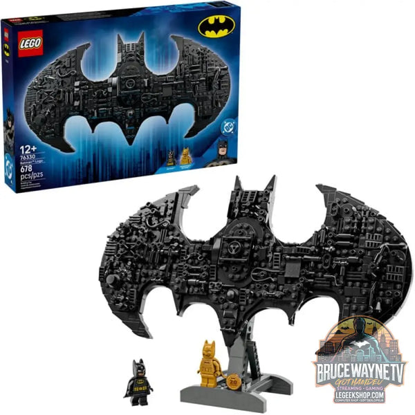 LEGO 76330 DC Super Heroes Batman Logo, jeu de construction - LEGO