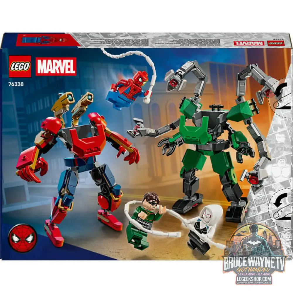 LEGO 76338 Marvel Super Heroes Mech-Duell: Spider-Man vs. Doc Ock, jeu de construction - LEGO - vue 7