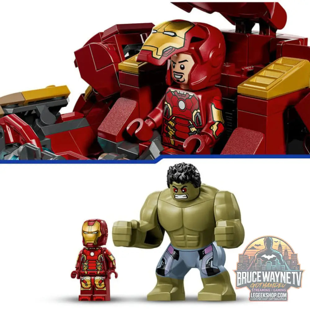 LEGO 76343 Marvel Super Heroes Duell der Giganten: Hulkbuster vs. Hulk, jeu de construction - LEGO - vue 5