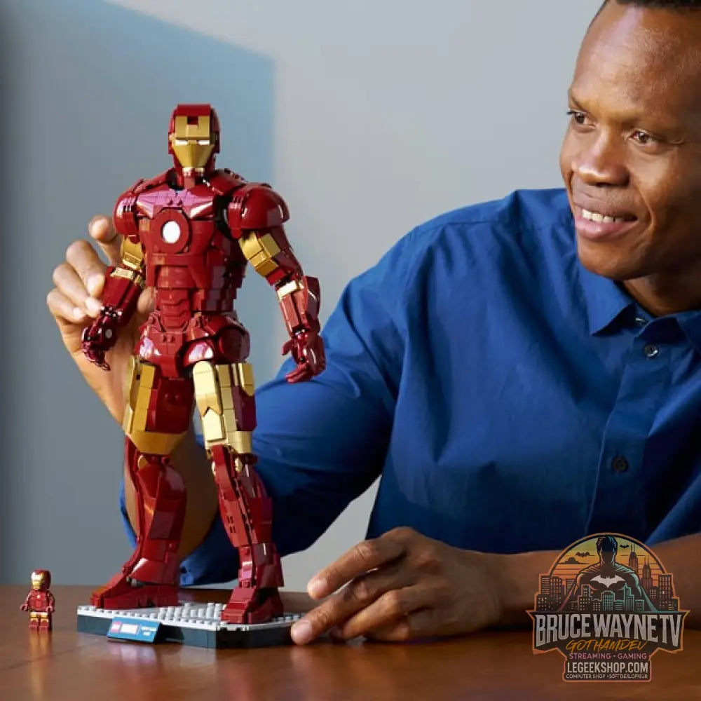 LEGO 76344 Marvel Super Heroes Iron Man Mark 3 Sammleredition, jeu de construction - LEGO - vue 2