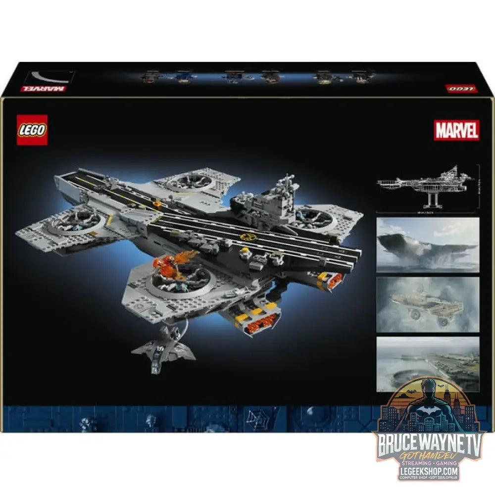 LEGO 76354 Marvel Super Heroes S.H.I.E.L.D.-Helicarrier, jeu de construction - LEGO - vue 7