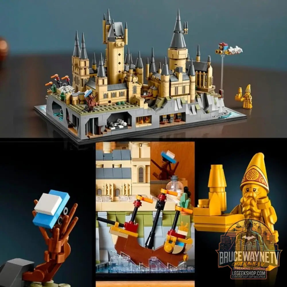 LEGO 76419 Harry Potter Schloss Hogwarts avec Schlossgelände, jeu de construction - LEGO - vue 5