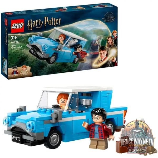 LEGO 76424 Harry Potter Fliegender Ford Anglia, jeu de construction - LEGO