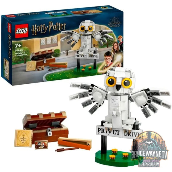 LEGO 76425 Harry Potter Hedwig im Ligusterweg, jeu de construction - LEGO