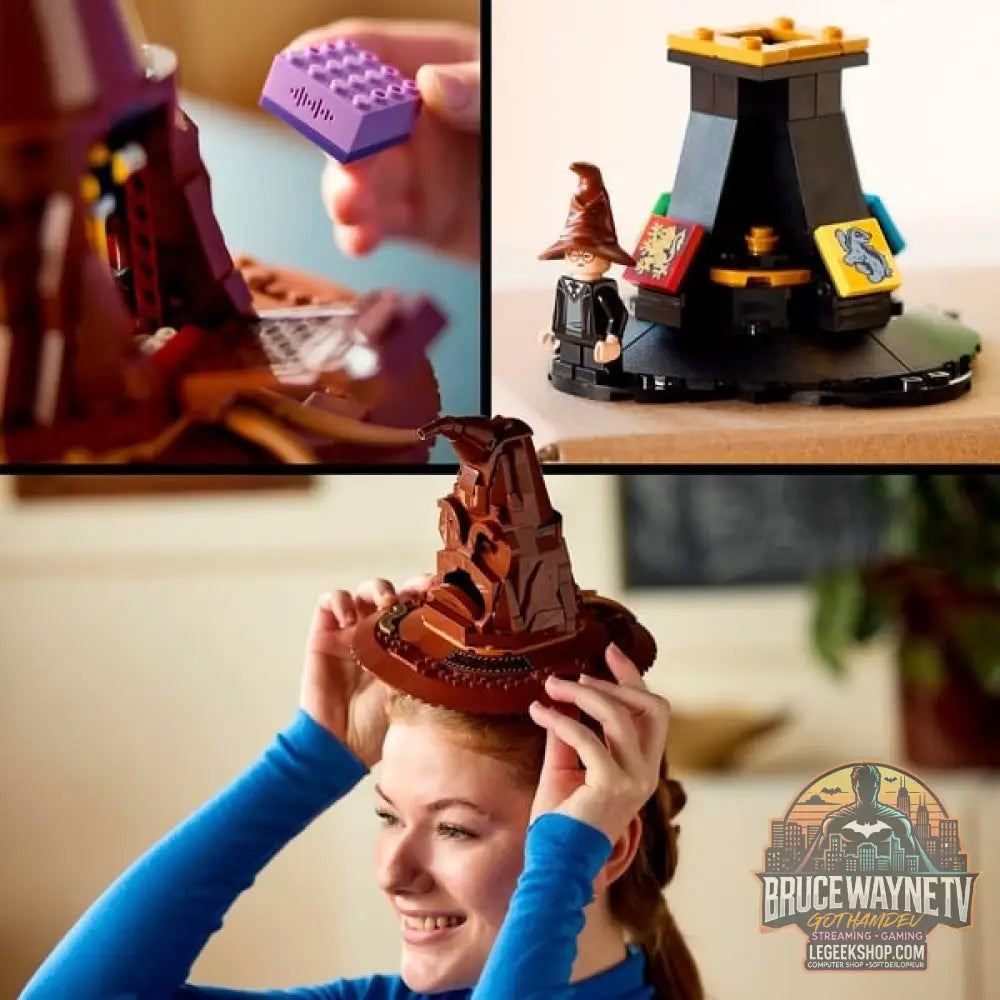 LEGO 76429 Harry Potter Der Sprechende Hut, jeu de construction - LEGO - vue 6