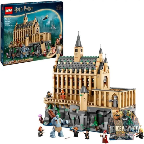 LEGO 76435 Harry Potter Schloss Hogwarts: Die Große Halle, jeu de construction - LEGO