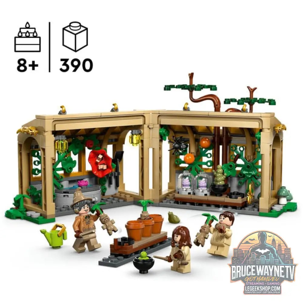 LEGO 76445 Harry Potter Schloss Hogwarts: Kräuterkundeunterricht, jeu de construction - LEGO - vue 3