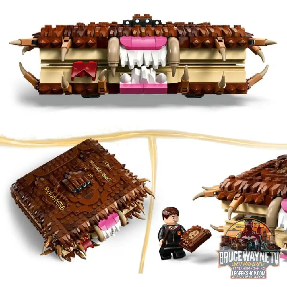 LEGO 76449 Harry Potter Beißendes Monsterbuch der Monster, jeu de construction - LEGO - vue 4