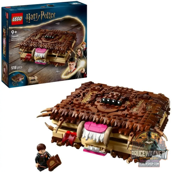 LEGO 76449 Harry Potter Beißendes Monsterbuch der Monster, jeu de construction - LEGO