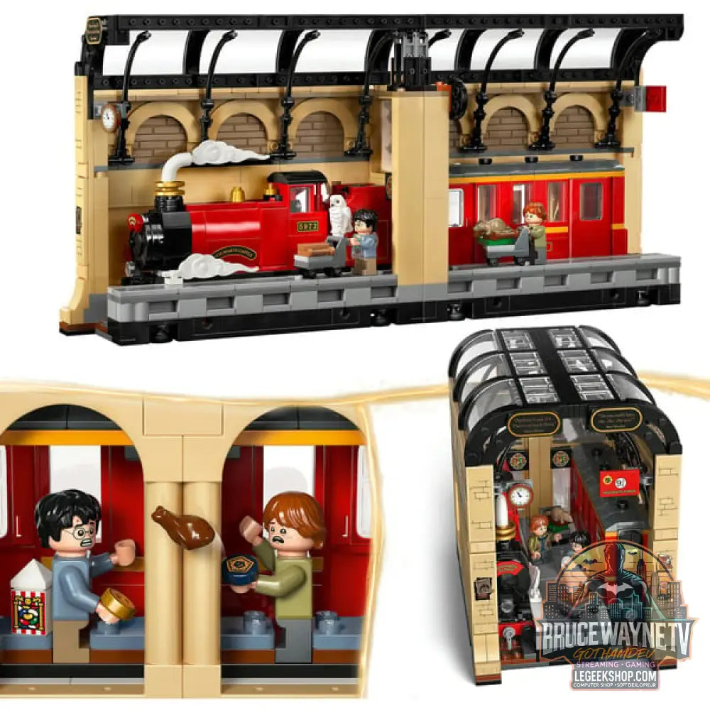 LEGO 76450 Harry Potter Buchstütze: Hogwarts Express, jeu de construction - LEGO - vue 4