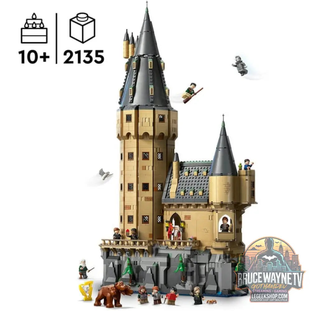 LEGO 76454 Harry Potter Schloss Hogwarts: Der Hauptturm, jeu de construction - LEGO - vue 3