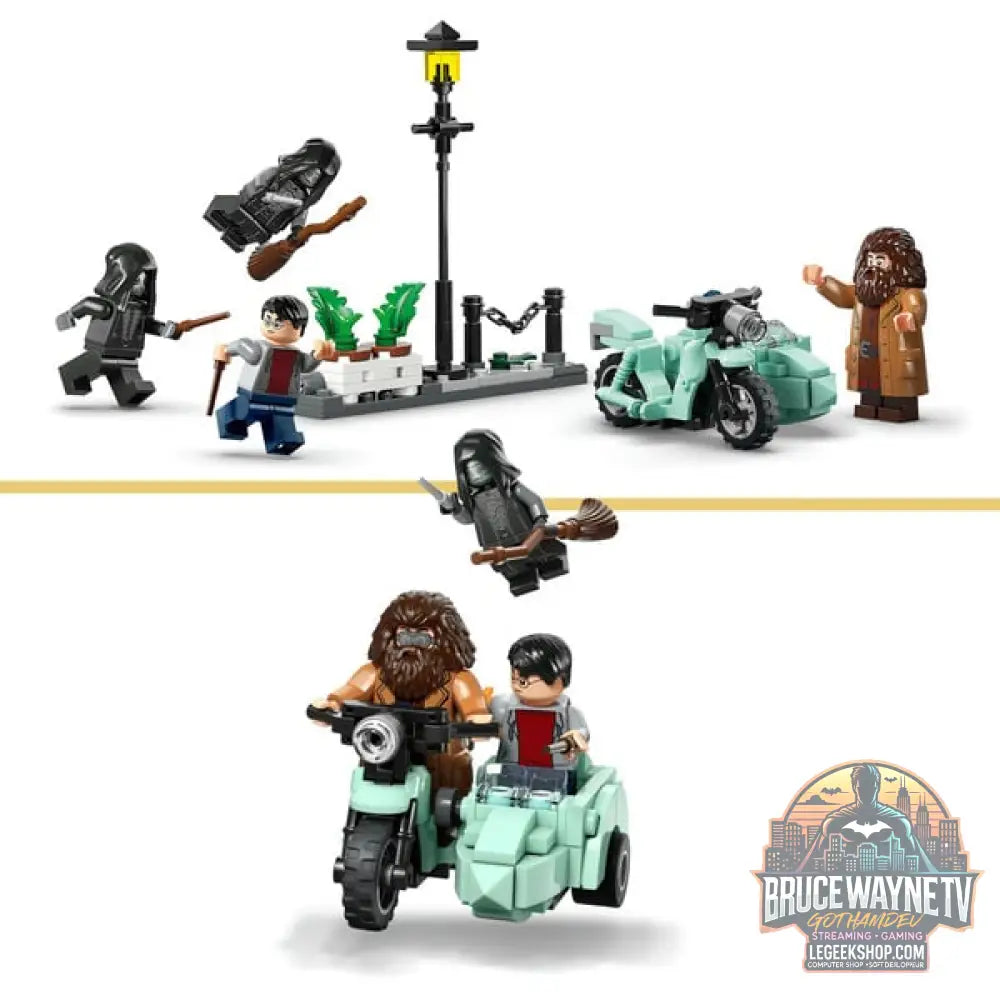 LEGO 76459 Harry Potter Hagrids et Harrys Flucht, jeu de construction - LEGO - vue 4