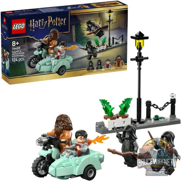LEGO 76459 Harry Potter Hagrids et Harrys Flucht, jeu de construction - LEGO