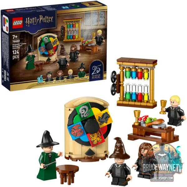 LEGO 76460 Harry Potter Auswahlzeremonie avec dem Sprechenden Hut, jeu de construction - LEGO