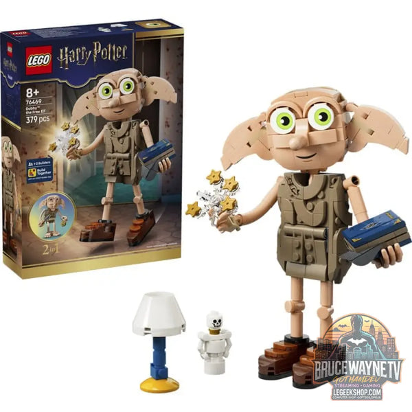 LEGO 76469 Harry Potter Dobby, der Freie Elf, jeu de construction - LEGO