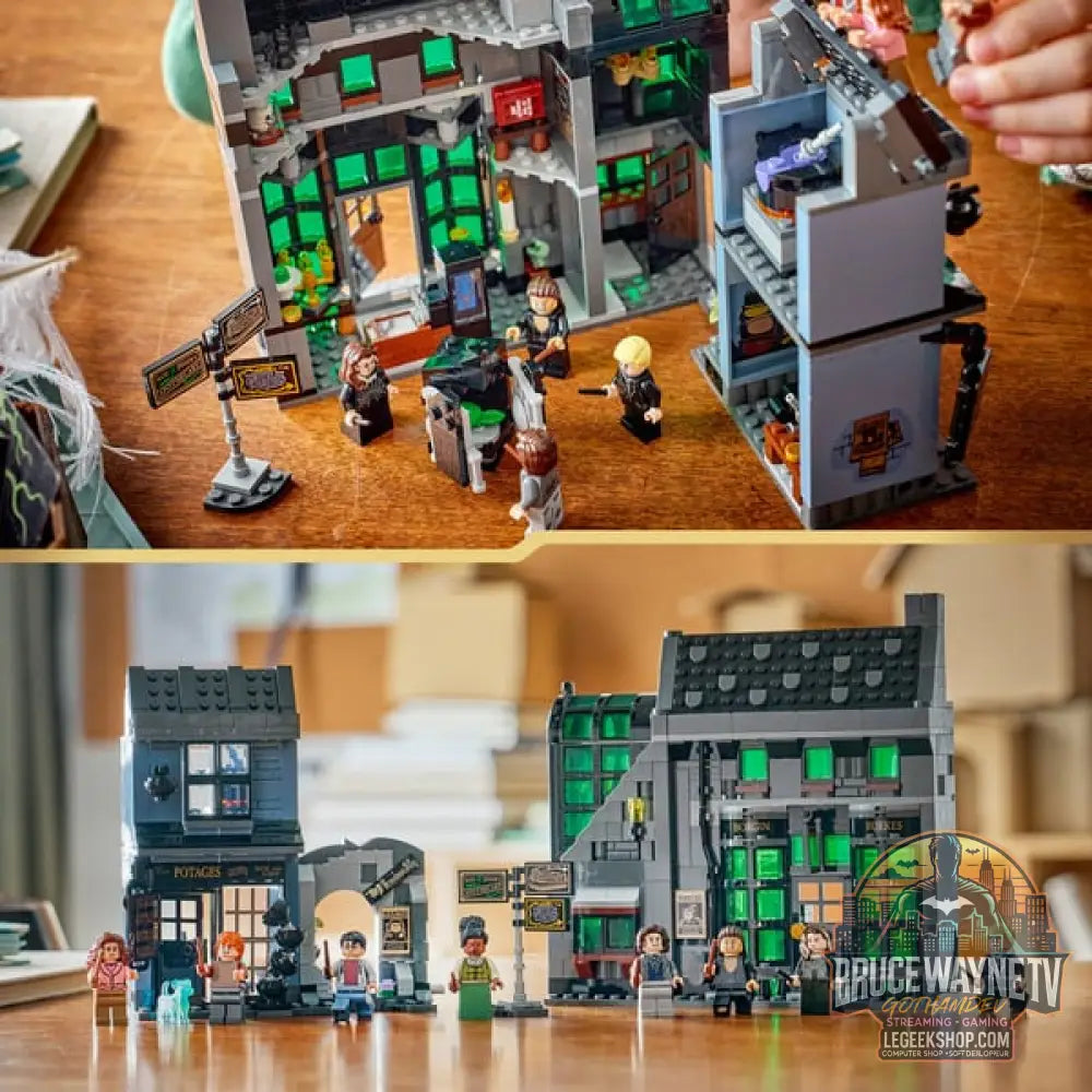 LEGO 76471 Harry Potter Zaubererläden in der Winkelgasse, jeu de construction - LEGO - vue 5