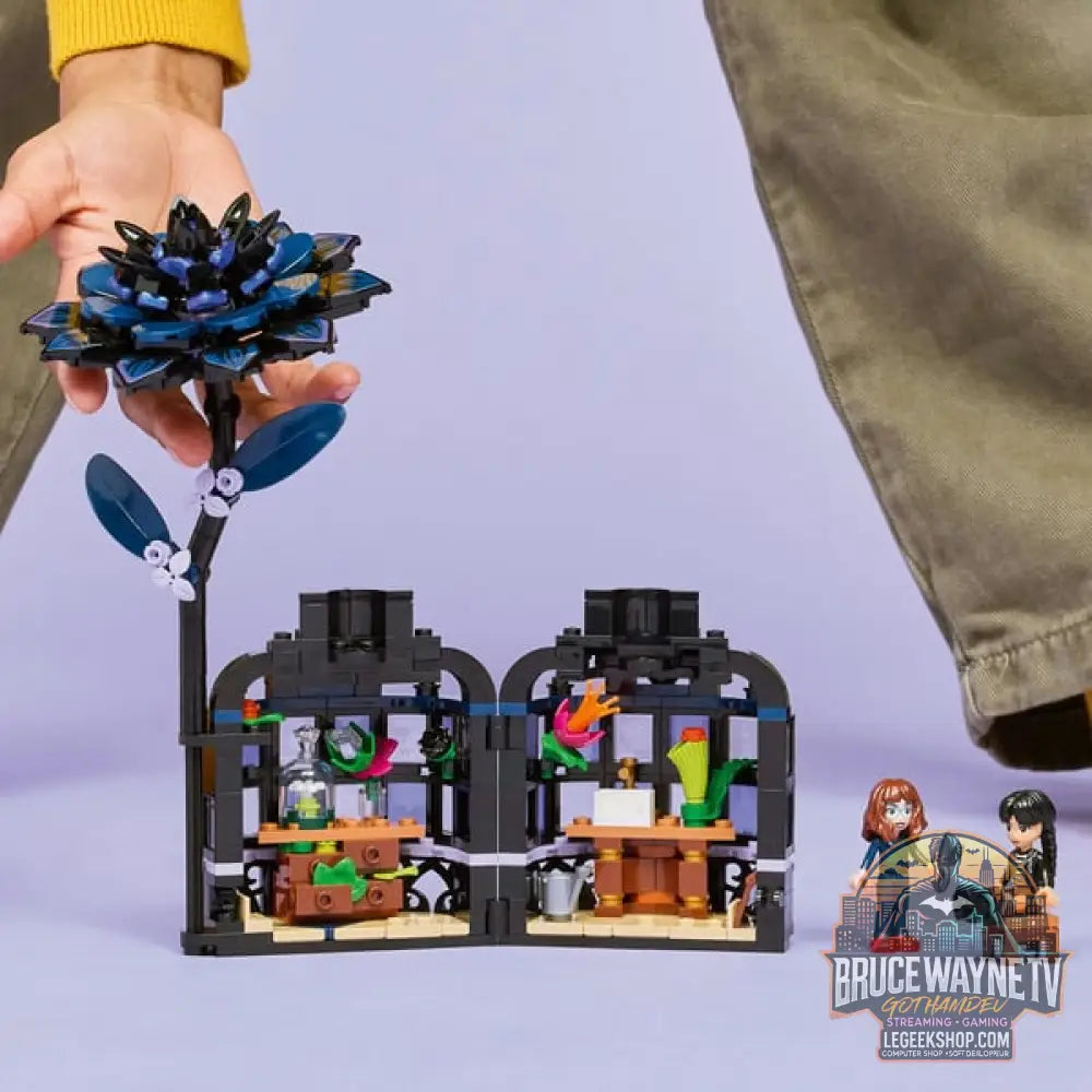 LEGO 76784 Wednesday Schwarze Dahlie, jeu de construction - LEGO - vue 6